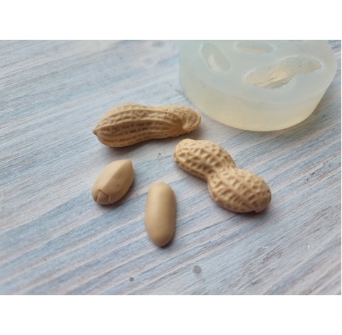 Silicone mold, Peanuts, ~ 1.1-3.6 cm