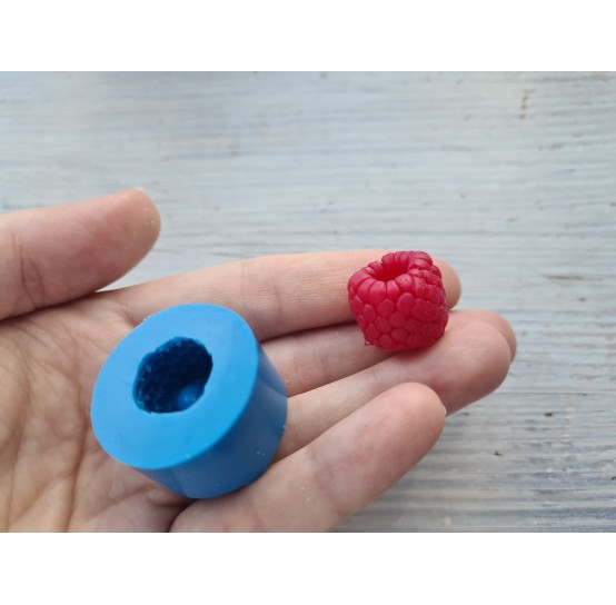 Silicone mold, Natural raspberry, inverted, L, ~ Ø 1.8 cm, ~ H:1.6 cm