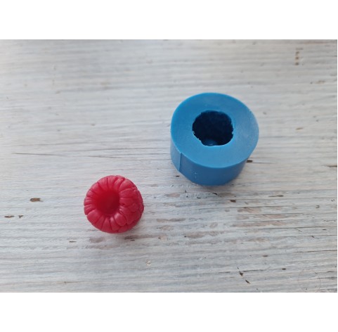 Silicone mold, Natural raspberry, inverted, L, ~ Ø 1.8 cm, H:1.6 cm