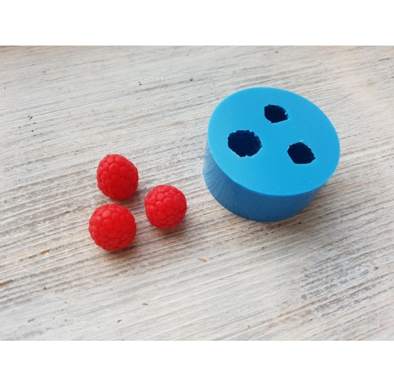 Silicone mold, Handmade raspberry, conical, 3 pcs., Small, ~ Ø 1.2-1.5 cm