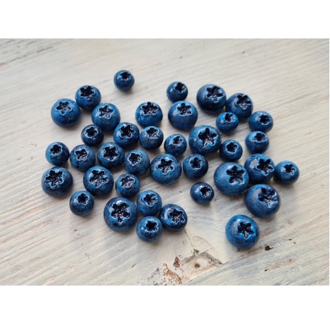 Silicone mold, Handmade blueberry, 19 elements, ~ Ø 1.2-1.4 cm, H:0.8-1 cm