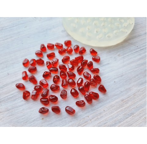 Silicone mold, Pomegranate, 60 elements, ~ 0.8-1.1 cm, H:0.7 cm