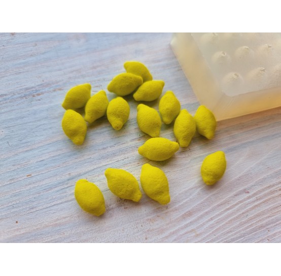 Silicone mold, Mini lemon, 16 pcs., ~ 1.5-1.7 cm