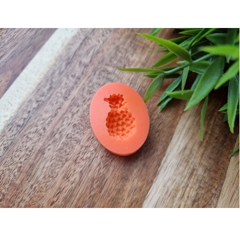 Silicone mold, Mini pineapple, style 1, ~ 1.6*2.5 cm, H:0.8 cm