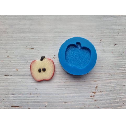 Silicone mold, Apple slice, ~ 2.2*2.8 cm