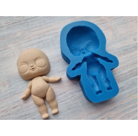 Silicone mold, Doll, ~ 7.7 * 4.5 cm