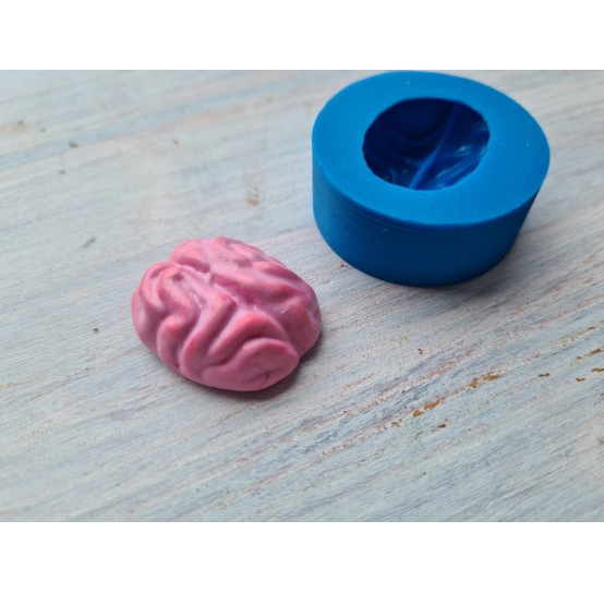 Silicone mold, Brain, ~ 2.5*3 cm, H:1.2 cm