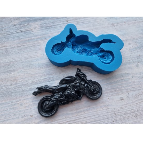 Silicone mold, Motorcycle, ~ 6*12 cm