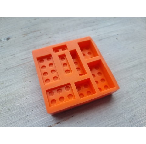 Silicone mold, Constructor, 8 pcs., ~ 1.5-3.2 cm, ~ 0.8-1.6 cm
