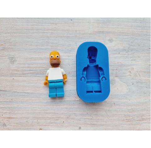 Silicone mold, Constructor figure, style 1, ~ 3.8*2.5 cm