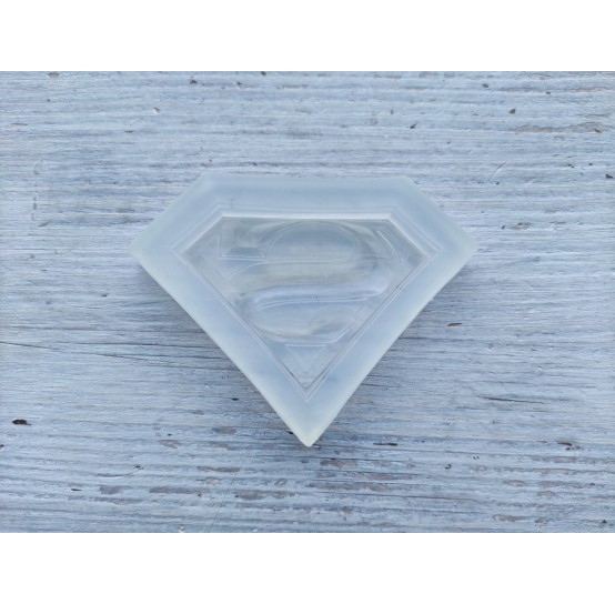 Silicone mold, Logo "Super", ~ 4.2*6 cm