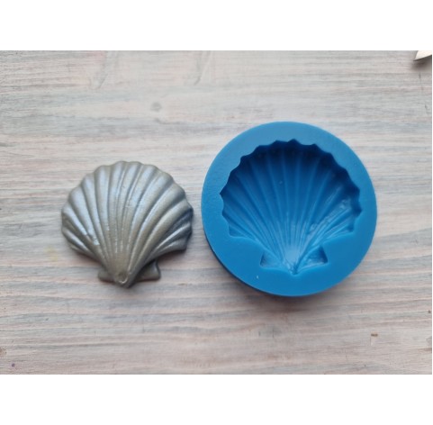 Silicone mold, Seashell, Large, ~ 4.7*5 cm