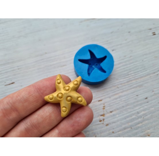 Silicone mold, Starfish, small, ~ 3 cm