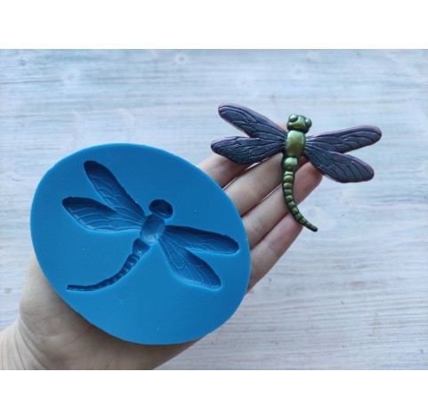 Silicone mold, Dragonfly, ~ 6 * 8.5 cm