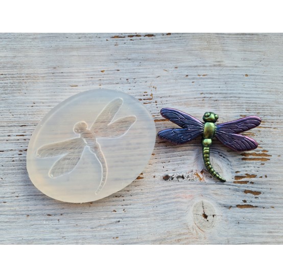 Silicone mold, Dragonfly, ~ 6 * 8.5 cm