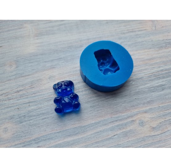 Silicone mold, Bear 3, small, ~ 1.2*2 cm