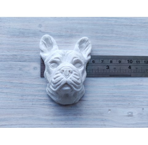 Silicone mold, Dog, French Bulldog, ~ 7.5*5.5 cm