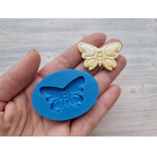 Silicone mold, Butterfly 1, ~ 3.8 cm