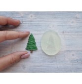 Silicone mold, Christmas tree, , ~ 2.5-4.6 cm