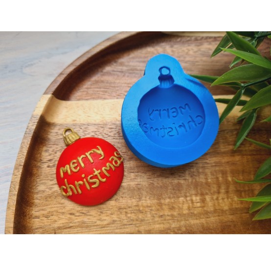 Silicone mold, Christmas tree toy, ~ 3.3*4.2 cm, H:1.2 cm