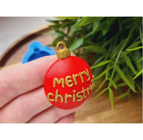 Silicone mold, Christmas tree toy, ~ 3.3*4.2 cm, H:1.2 cm