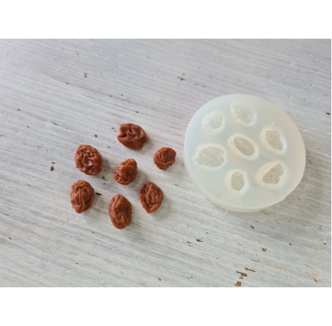 Silicone mold, Raisins, 7 pcs., ~ 1.2-1.7 cm