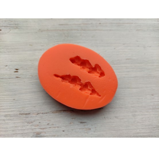 Silicone mold, Spike piece, natural, 2 pcs., ~ 1.1*3.8 cm