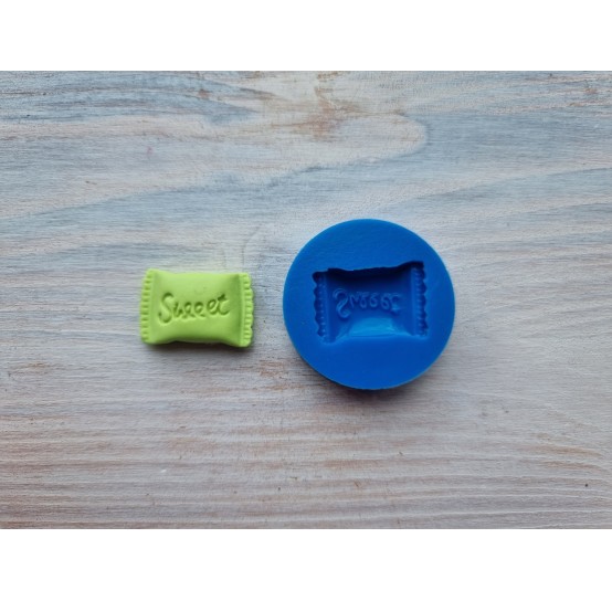 Silicone mold, Candy with ribbon, medium, ~ 1.4 * 2.3 cm