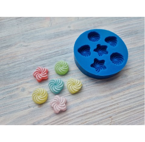 Silicone mold, Set of sweets, 6 pcs., ~ 1.3-1.5 cm