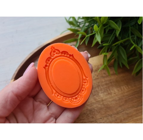 Silicone mold, Frame, ~ 3.6 * 6.1 cm