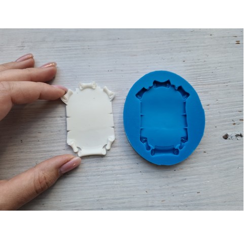 Silicone mold, Scroll, ~ 6.5 cm
