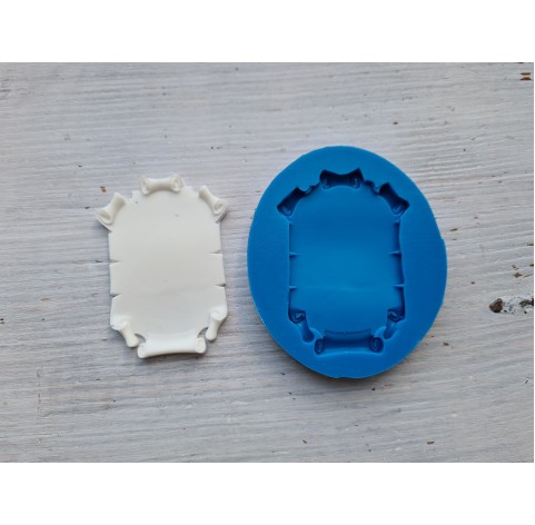 Silicone mold, Scroll, ~ 6.5 cm