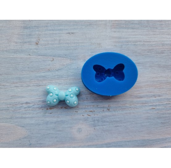 Silicone mold, Bow, style 2, ~ 1.5*2.4 cm, H:0.8 cm