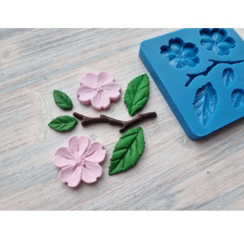 3D Large Sakura Flower Silicone Mold, Large Sakura Flexible Mold, Cherry  Blossom Mold, Flower Silicone Mould, Floral Cabochon Mold, Polymer Clay  Mold, UV Resin Mold