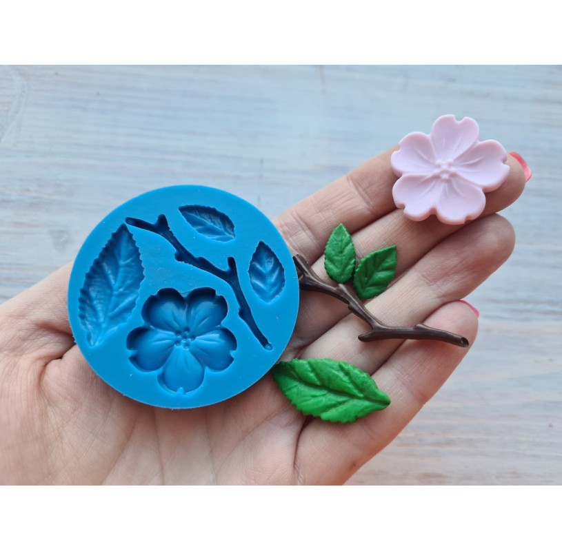 3D Large Sakura Flower Silicone Mold, Large Sakura Flexible Mold, Cherry  Blossom Mold, Flower Silicone Mould, Floral Cabochon Mold, Polymer Clay  Mold, UV Resin Mold