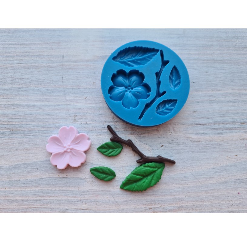 Flower BRANCHES Mold - 3D floral