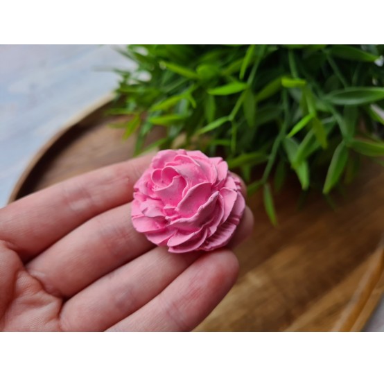 Silicone mold, Rose, style 9, ~ Ø 3.4 cm, H:2.2 cm