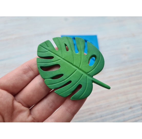 Silicone mold, Monstera leaf, style 1, ~ 5.1*7.1 cm