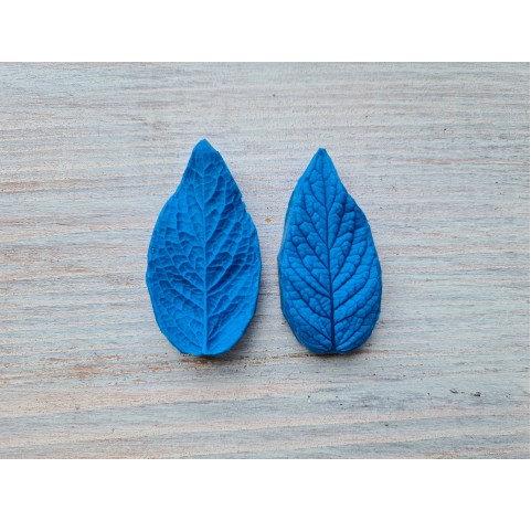Silicone veiner, Mint leaf, medium, set or individually