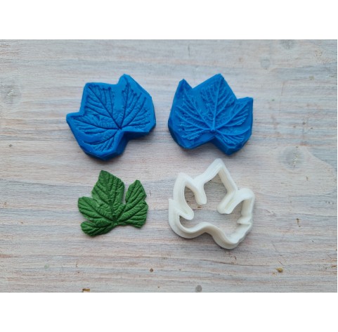 Silicone veiner, Grape leaf, small, set or individually