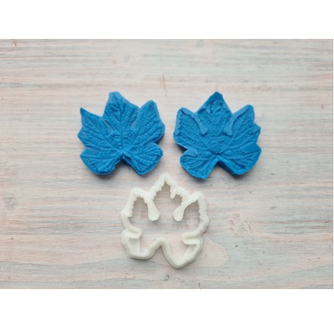 Silicone veiner, Grape leaf, large, set or individually