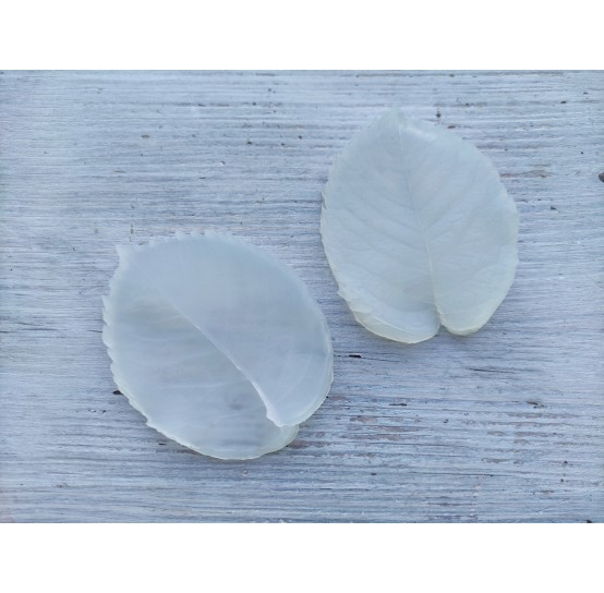 Silicone veiner, Rose leaf, large, (mold size) ~ 6.2*7.8 cm