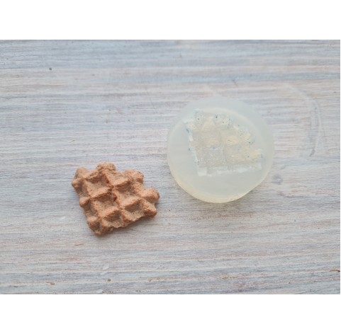 Silicone mold, Triangular waffle, ~ 2.8 cm