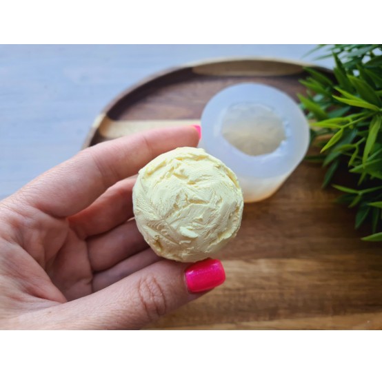 Silicone mold, Ice cream ball, XL, ~ Ø 4.5 cm, H:3.3 cm