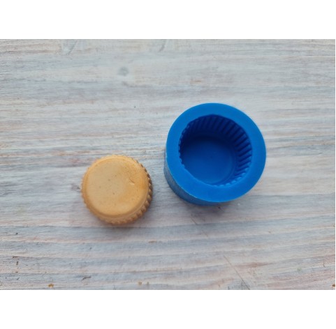 Silicone mold, Cupcake 4, ~ Ø 2.5 cm, ~ H:1.4 cm