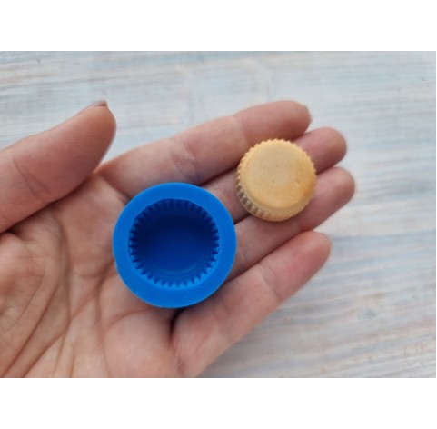 Silicone mold, Cupcake 4, ~ Ø 2.5 cm, ~ H:1.4 cm