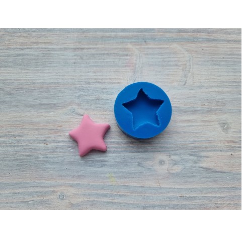 Silicone mold, Macarons, star, ~ Ø 3 cm