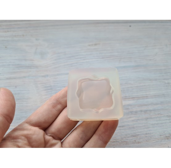 Silicone mold, Square plate, ~ 3.3 cm
