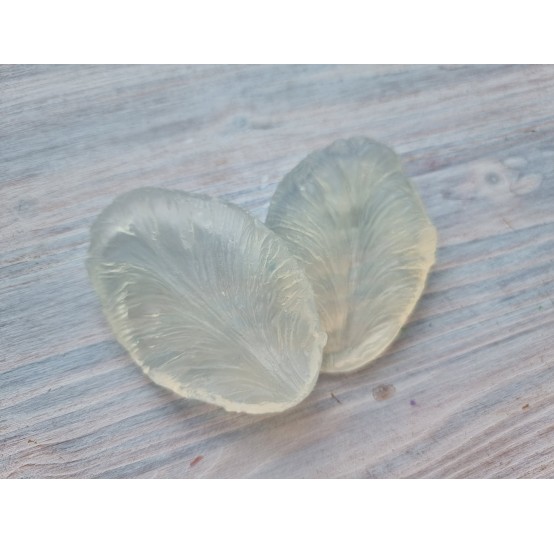 Silicone veiner, Petal texture 12, parrot tulip, (mold size) ~ Ø 6.5 cm 