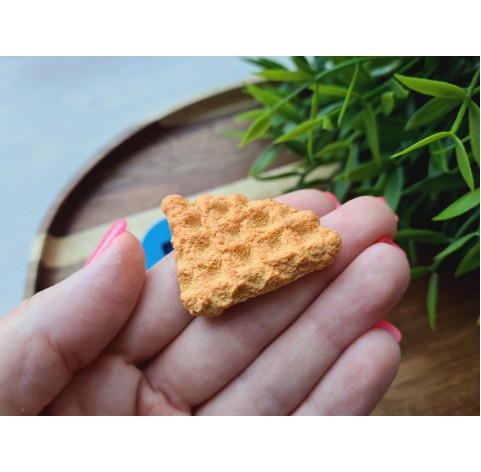 Silicone mold, Waffle, style 8, triangular, ~ 3.6*3.7 cm, H:0.8 cm